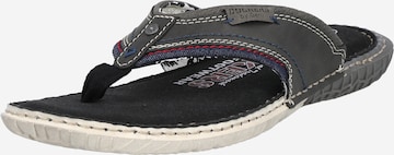 Dockers by Gerli T-bar sandals in Black: front