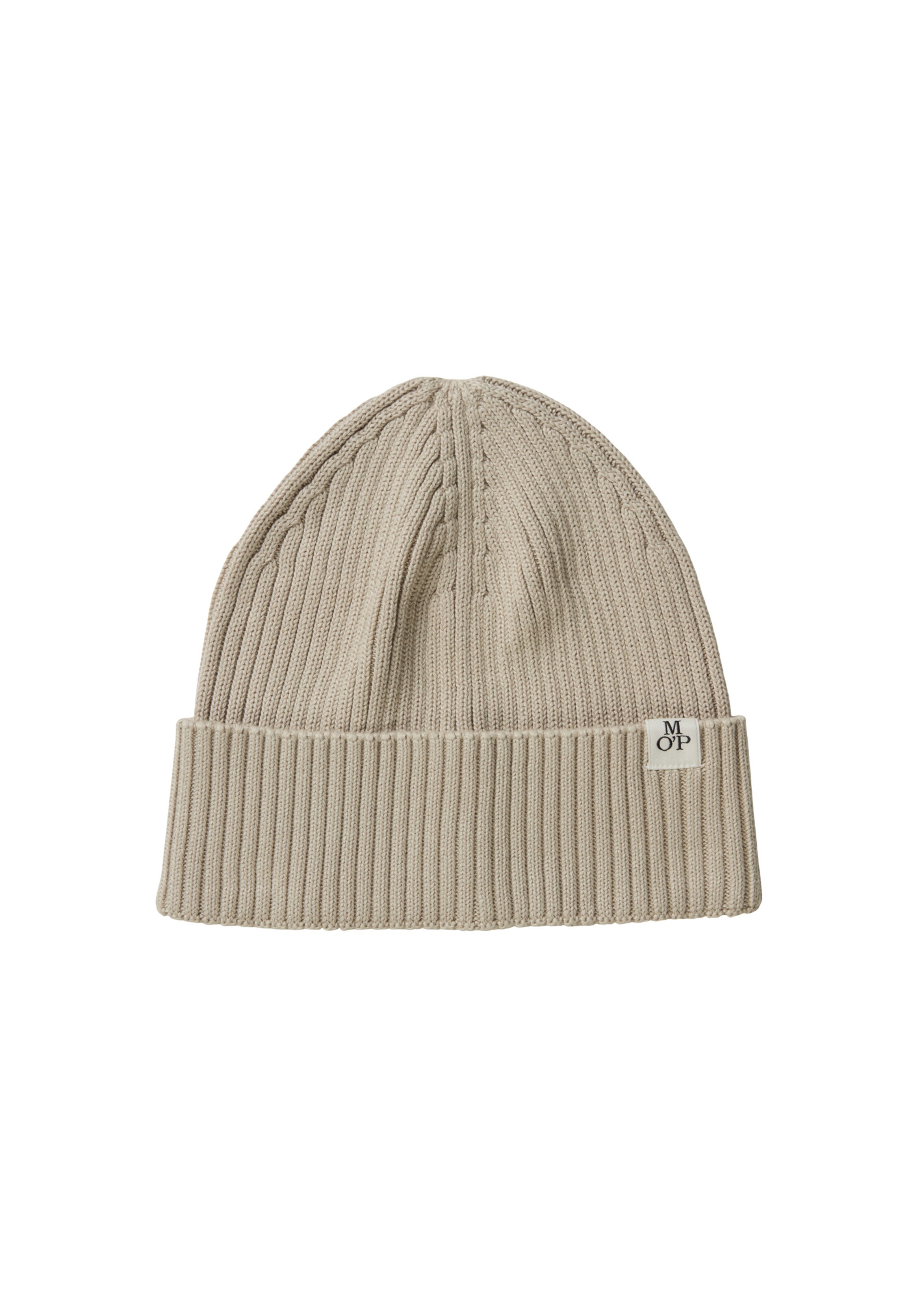 Marc O'Polo Beanie in Beige: front
