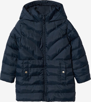 MANGO KIDS Winter Jacket 'Alilong' in Blue: front