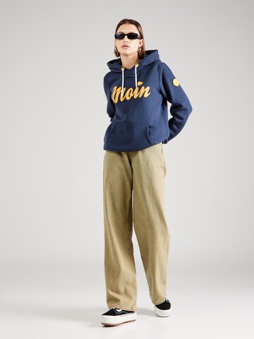 Stitch and Soul Sweatshirt in Blau
