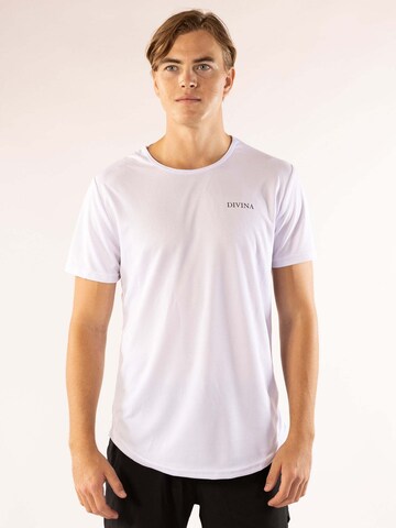 Divina Functioneel shirt 'Holo' in Wit: voorkant