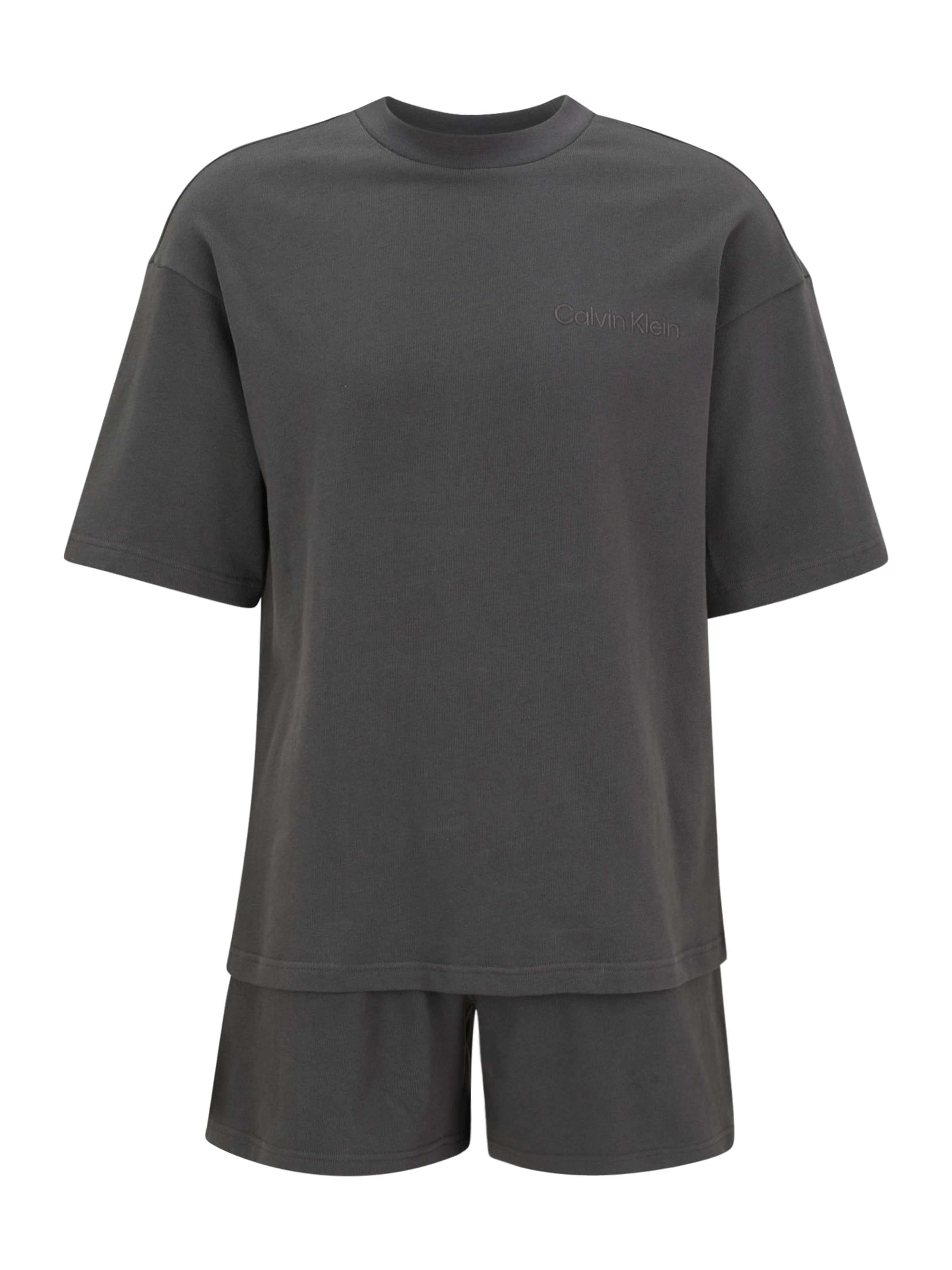 Calvin Klein Underwear Rövid pizsama - szürke: elől