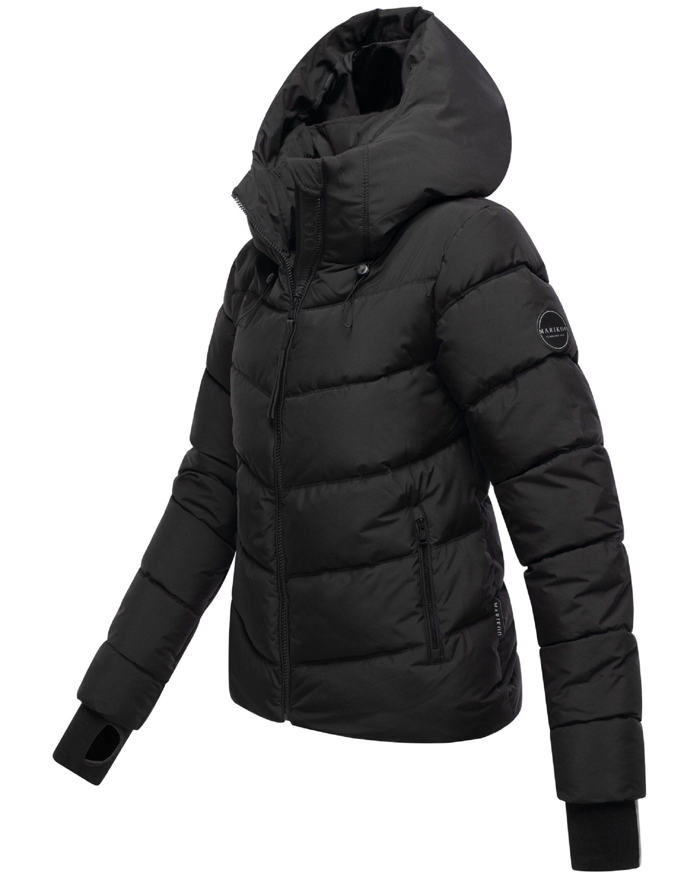 MARIKOO Winter Jacket in Black