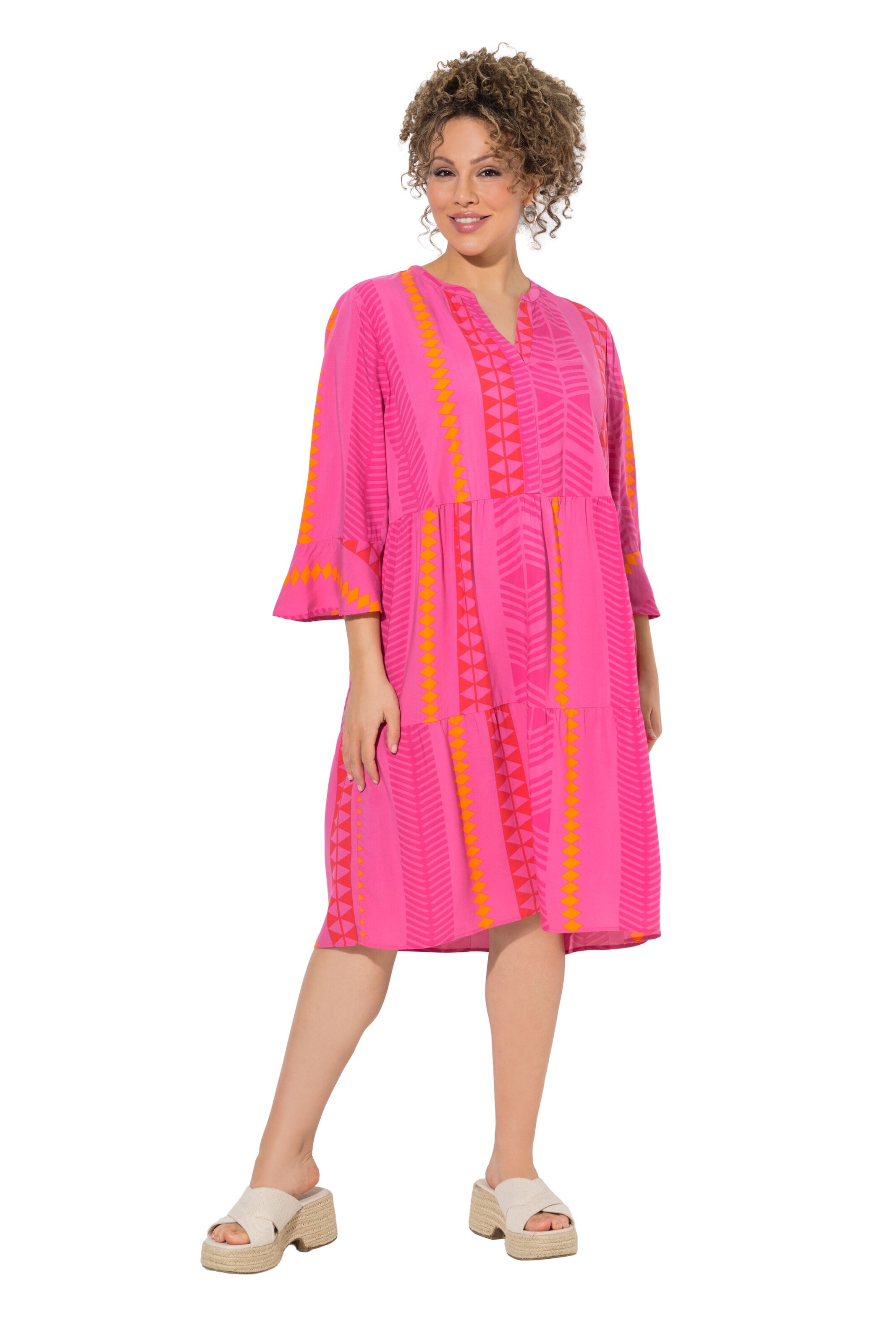 Ulla Popken Kleid in Pink