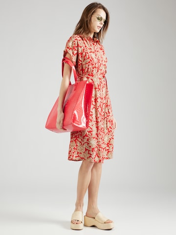 JDY Shirt dress 'CAMILLE' in Red