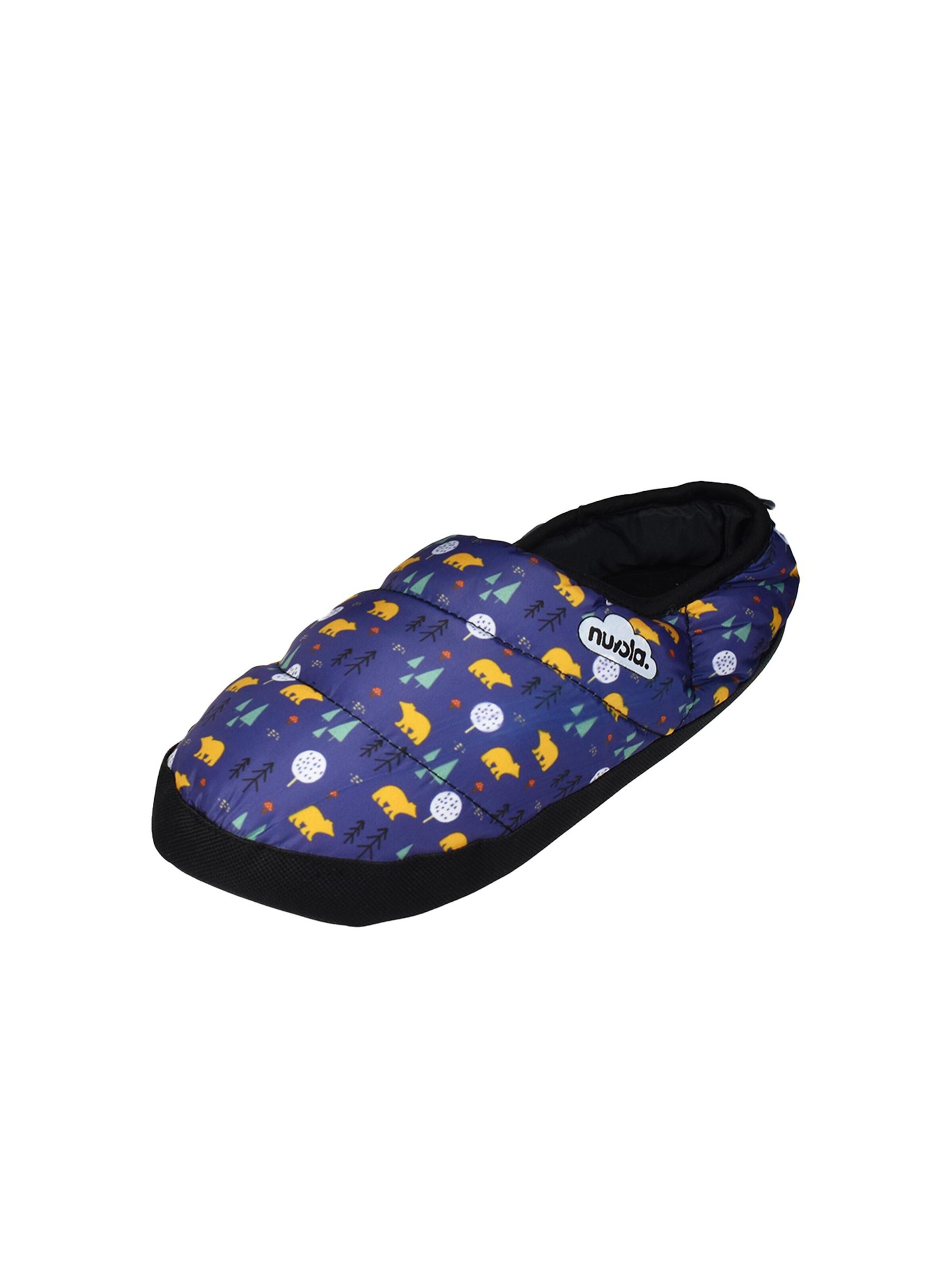 Nuvola. Hausschuh 'Teddy'‌‌‌‌‌‌‌‌ in Blau: Vorderseite