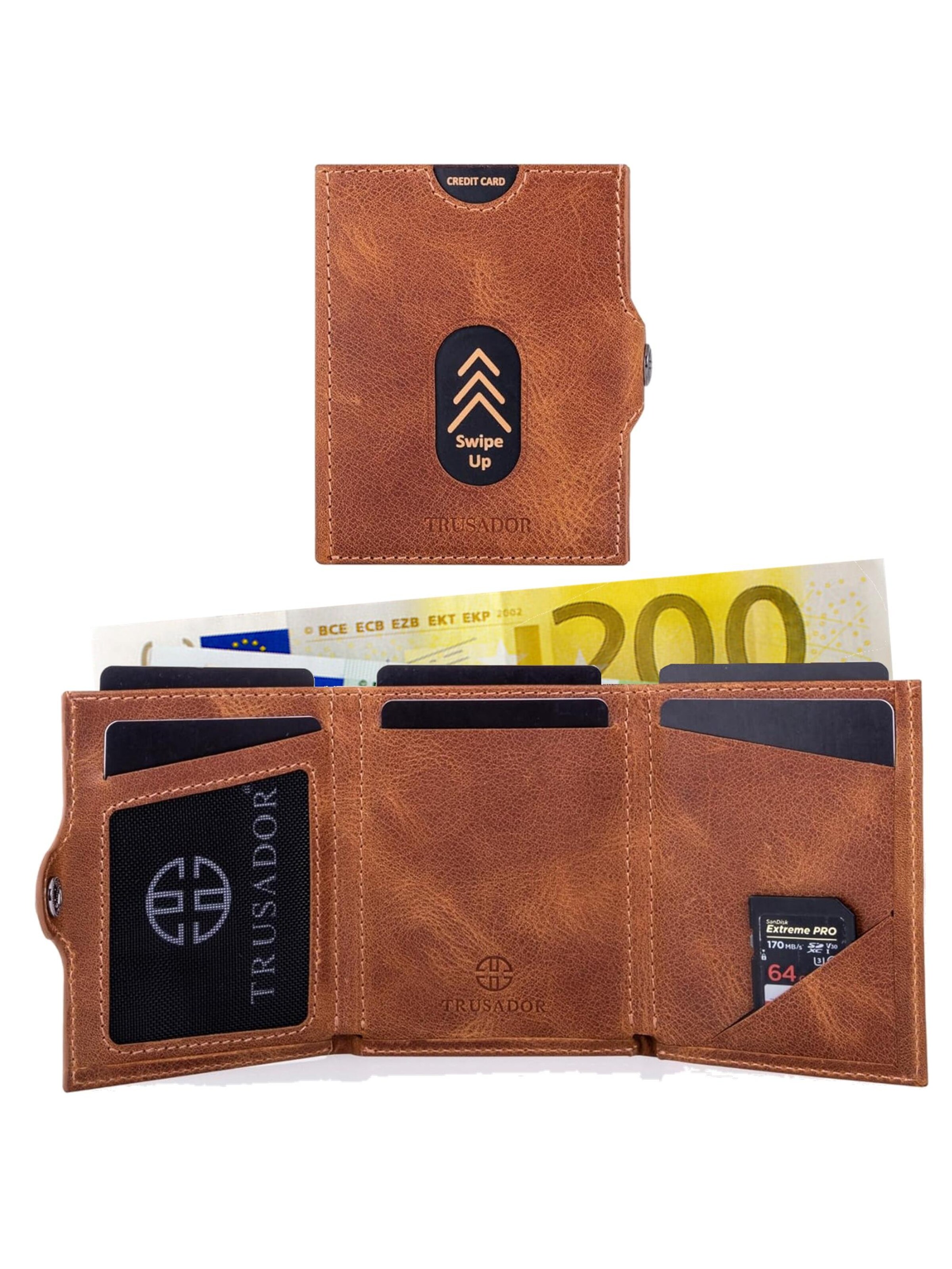 Trusador Wallet 'Valencia' in Brown