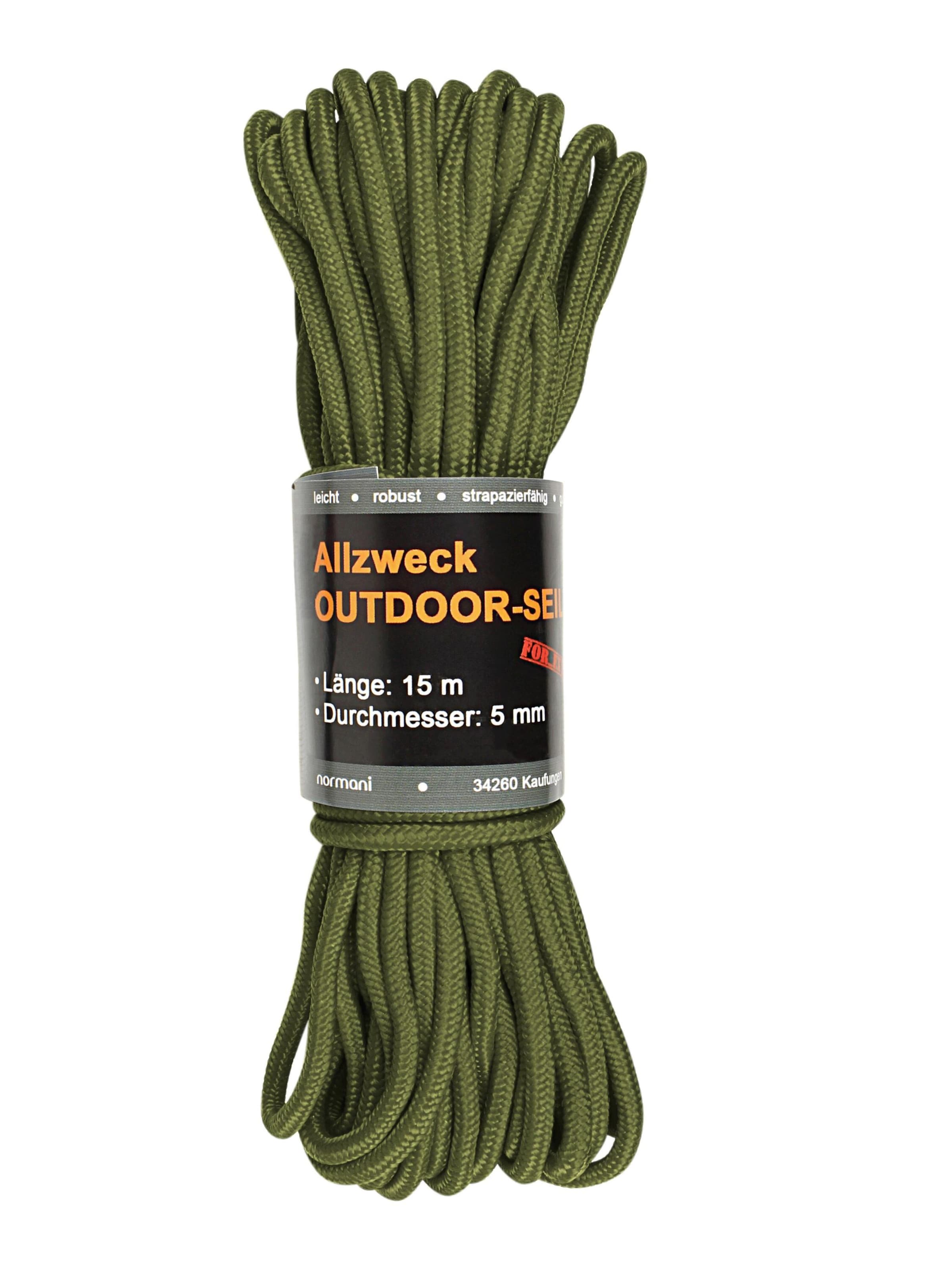 Cordes 'Chetwynd' normani en vert : devant