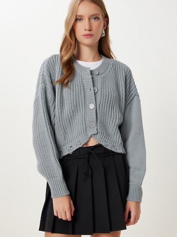 Happiness İstanbul Knit cardigan in Grey: front