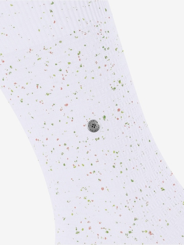 BURLINGTON Socks 'Pixel Pop' in White: front