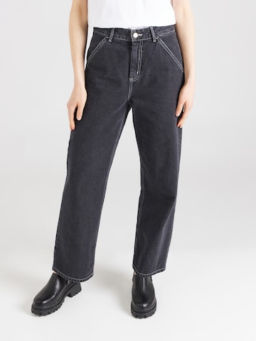 Carhartt WIP Regular Jeans 'Simple' in Schwarz: Vorderseite