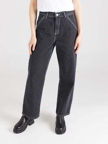 Carhartt WIP Regular Jeans in Zwart: voorkant