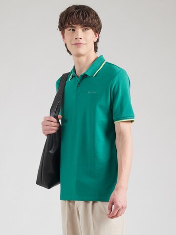 Ben Sherman - Camiseta en verde: frente