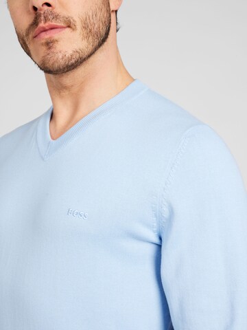 BOSS Pullover 'Pacello' in Blau