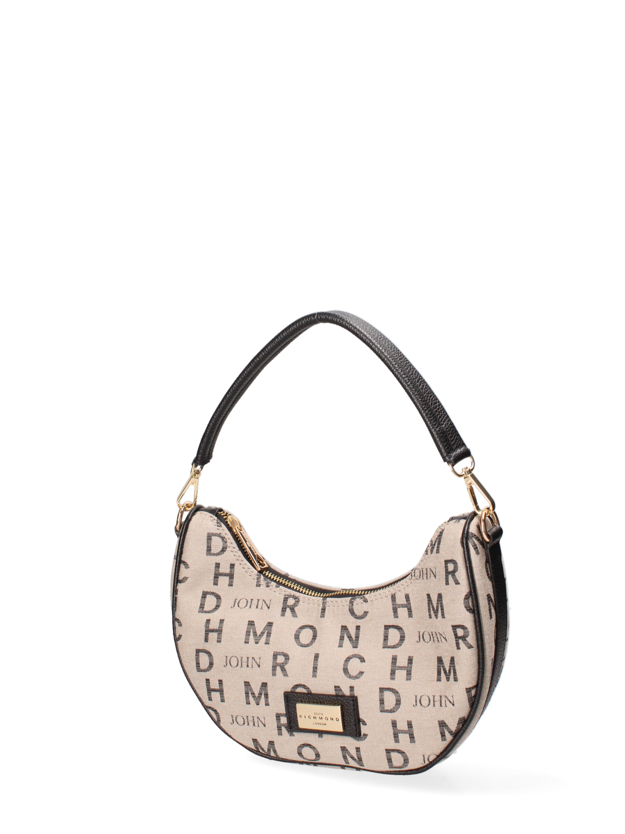 Borsa a spalla di John Richmond in beige