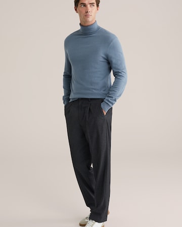 WE Fashion Loosefit Suorat housut värissä harmaa