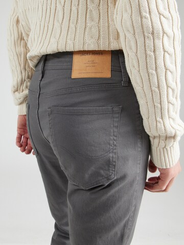 JACK & JONES Слим Штаны 'JPSTGLENN JJORIGINAL' в Серый
