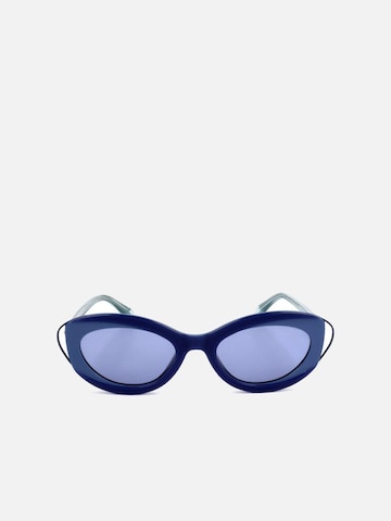 POLICE Sonnenbrille 'Police SPL938 Shiny full blue/full light blu 52/20/140 Women Sunglasses'‌‌ in Blau: Vorderseite