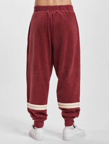 Sergio Tacchini Tapered Sportbroek 'Orion' in Rood