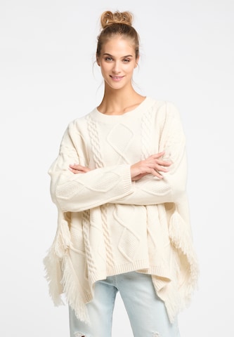 IZIA Pullover 'Gaya' in Weiß: Vorderseite