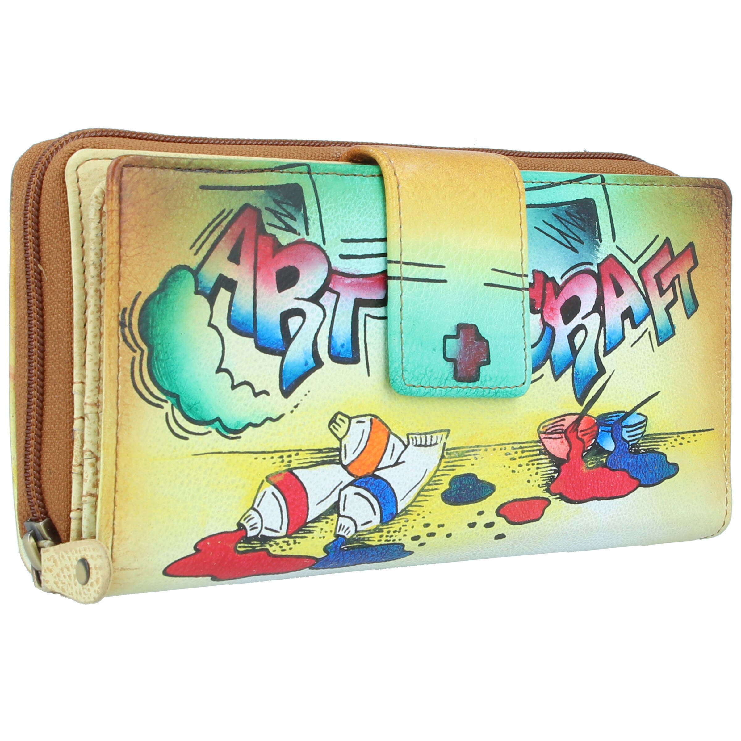 Porte-monnaies 'Art + Craft' Greenland Nature en mélange de couleurs