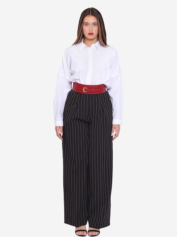 Haute Cuir Bælte 'Athea' i rød