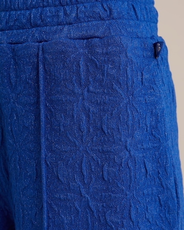 WE Fashion - Pierna ancha Pantalón en azul