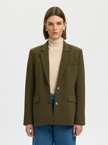 SELECTED Blazer 'SLFRITA' in Green: front