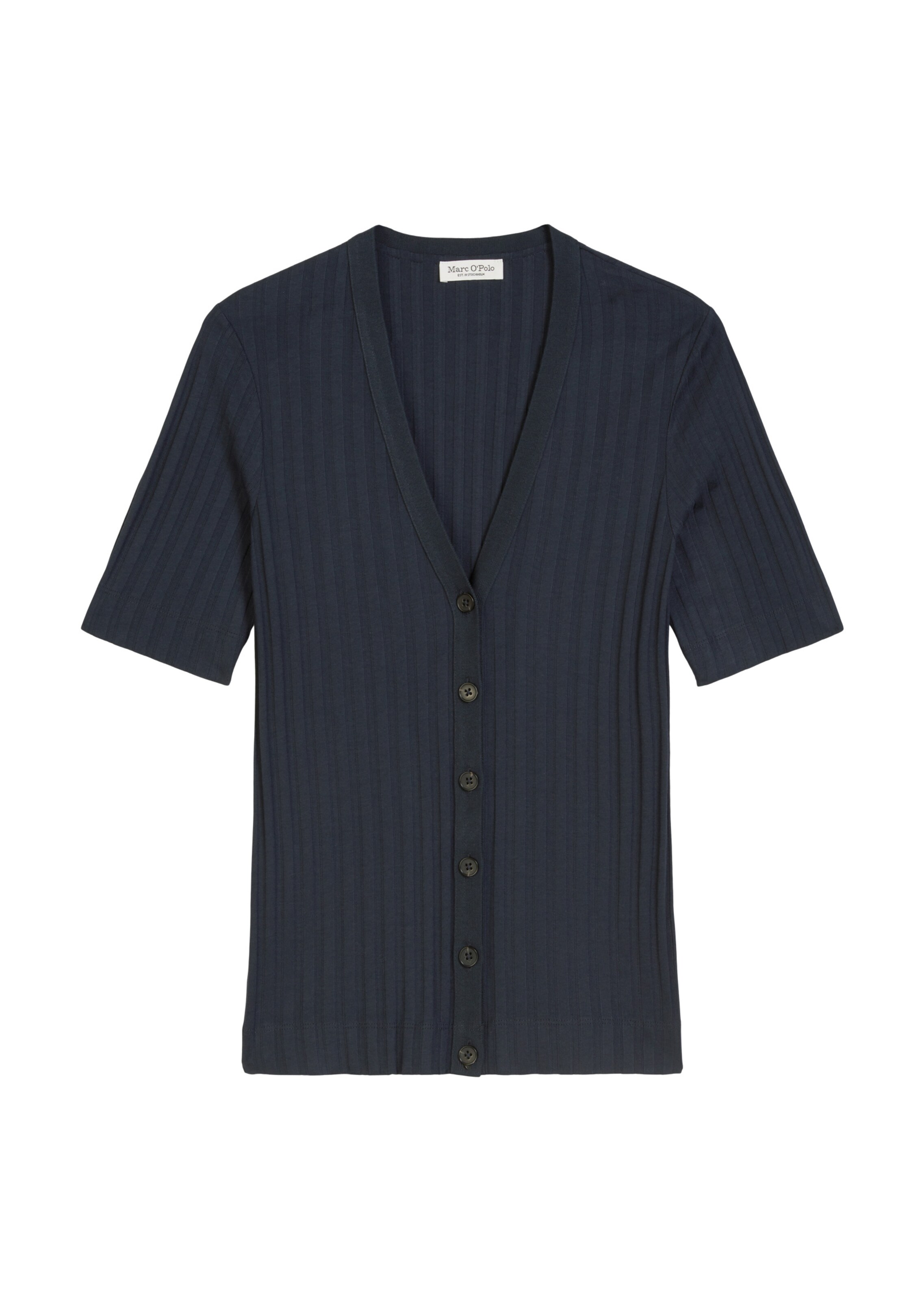 Marc O'Polo Strickjacke in Blau: Vorderseite