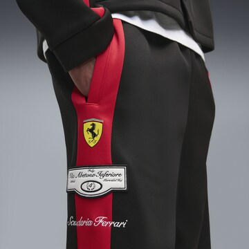 PUMA Regular Sportbroek 'Ferrari T7' in Zwart
