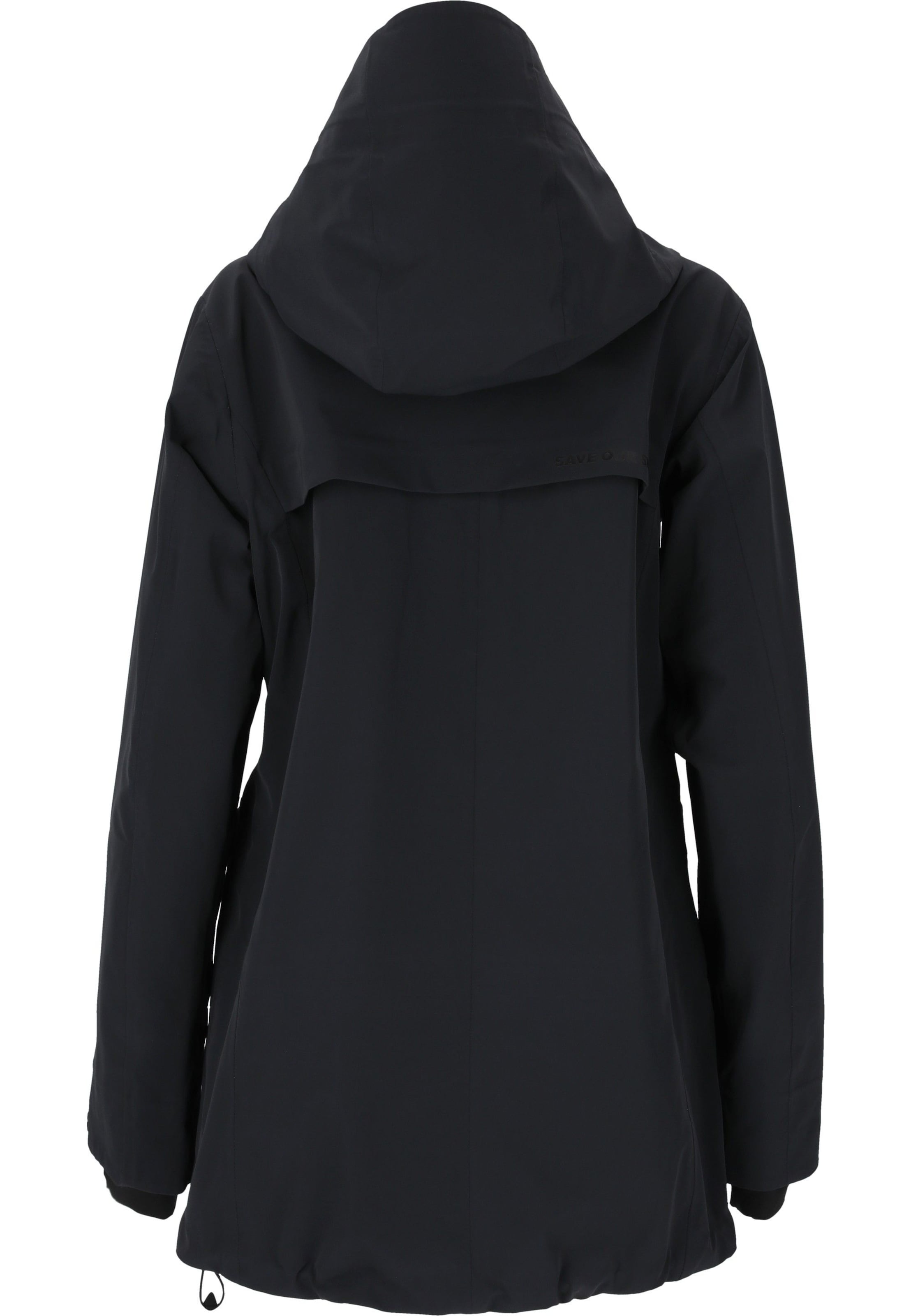 SOS Skijacke 'Silverton' in Schwarz