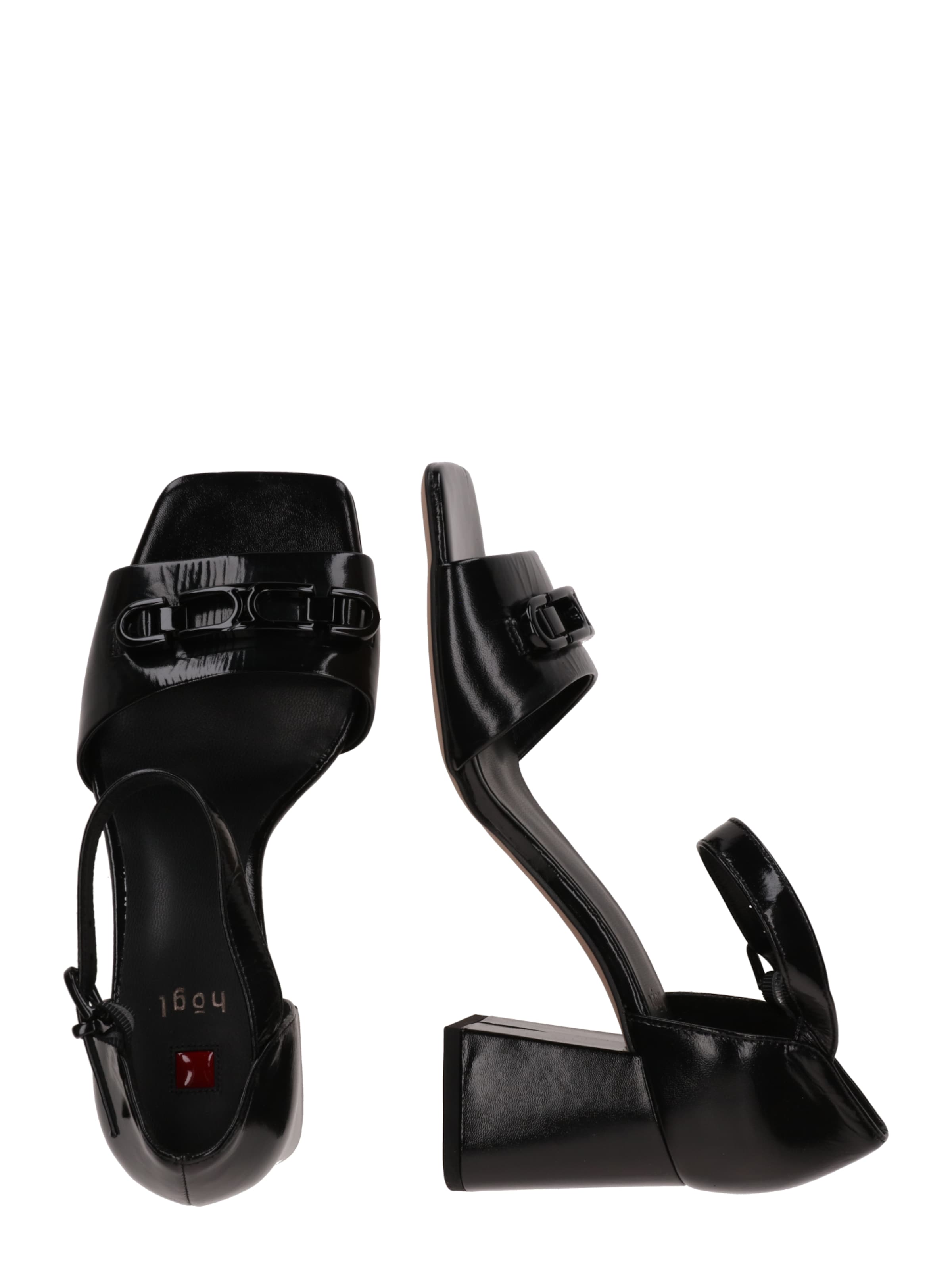Högl Sandals 'CHARLOTTA' in Black