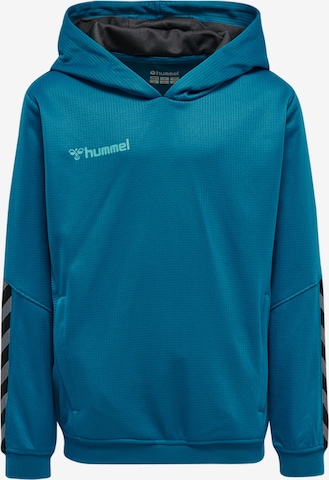 Hummel Athletic Sweatshirt 'Poly' in Blue: front