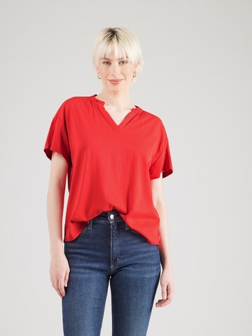 Camicia da donna 'JUSTINA' di Fransa in rosso: frontale