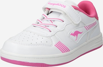 Sneaker 'Boom' de la KangaROOS pe alb: față