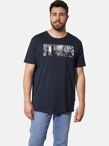 Charles Colby Shirt 'Earl Baseley' in Blue
