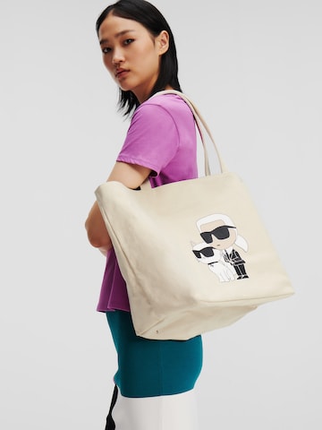 Karl Lagerfeld Shopper 'Ikonik 2.0' in Wit