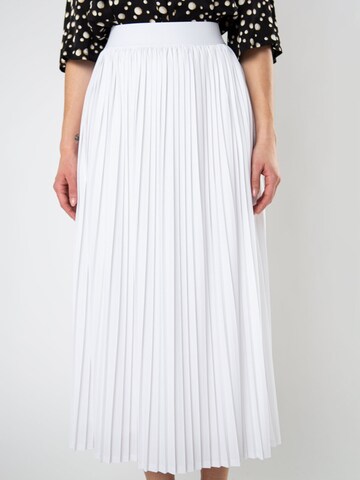 Jupe '7SF003' Quiosque en blanc