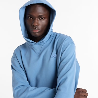 new balance Sweat de sport en bleu ciel, Vue avec produit