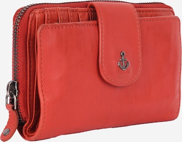 Harbour 2nd Wallet in Orange: front