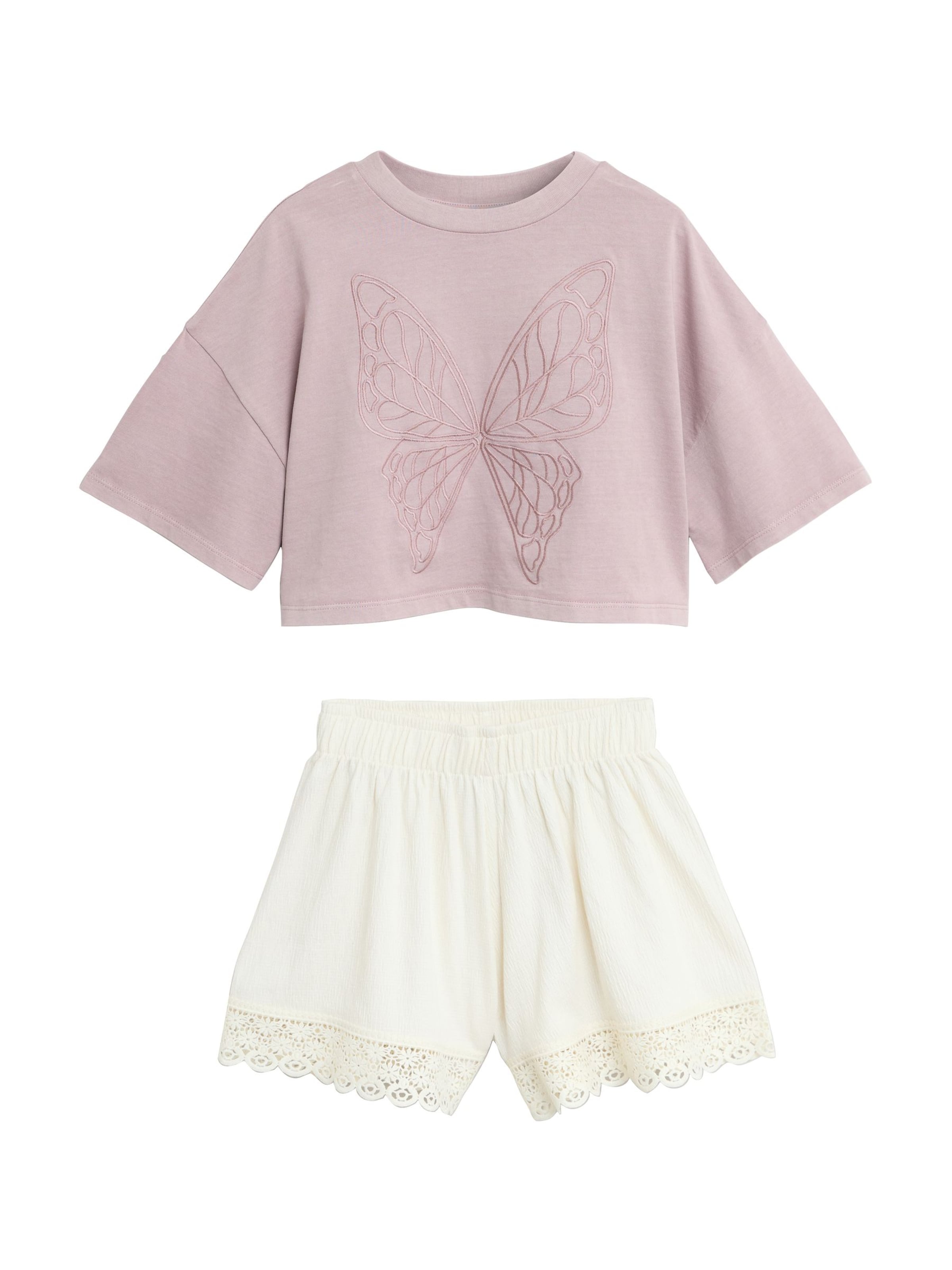 Next - Conjunto en lila: frente