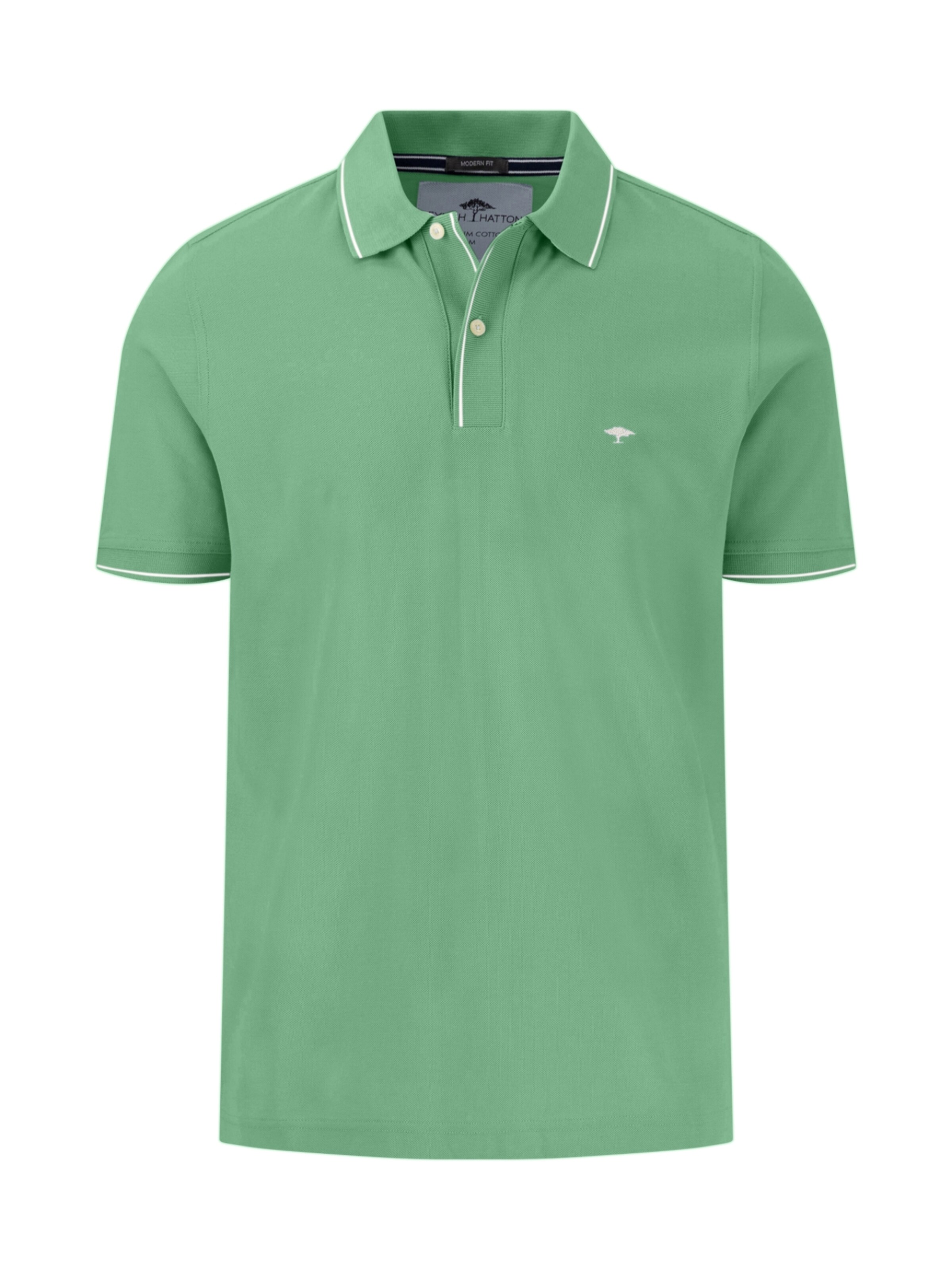 FYNCH-HATTON Poloshirt in Grün: Vorderseite