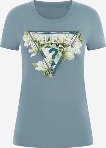 GUESS - Camiseta 'CAMELIA' en azul: frente