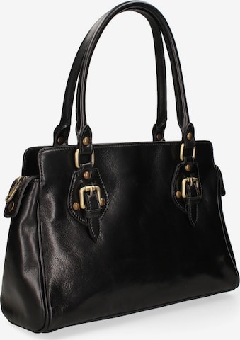 Viola Castellani Handtasche in Schwarz: Vorderseite