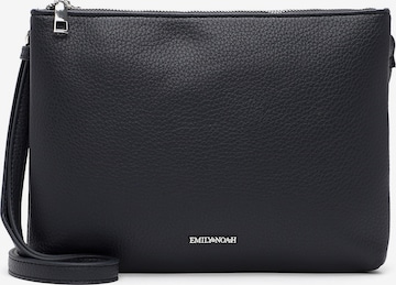 Emily & Noah Shoulder Bag in Blue: front