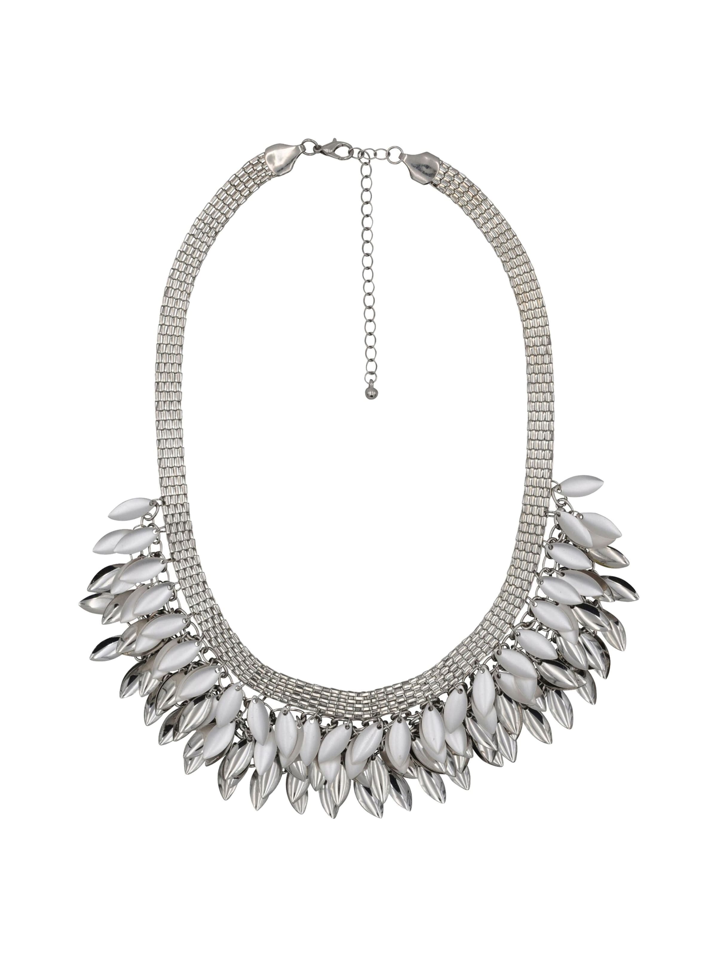 Steuer Collier in Silber: Vorderseite