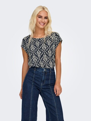 ONLY - Blusa 'ONLVic' en azul: frente