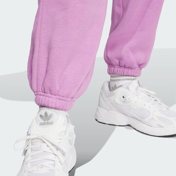 ADIDAS ORIGINALS Tapered Trousers 'Essentials' in Purple