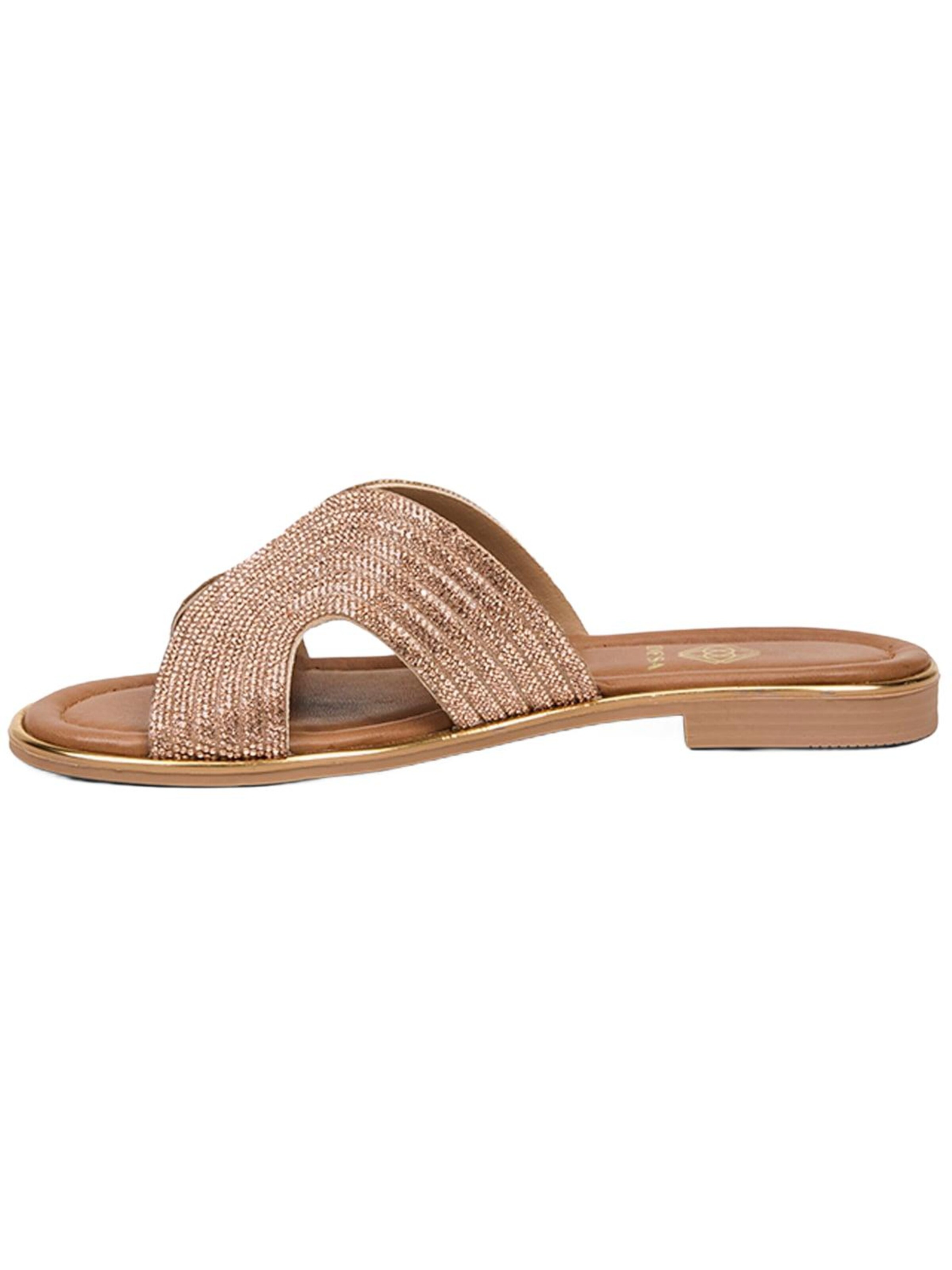 Desa Mule 'DESA Damen-Sandalen mit Steindetails' in Pink