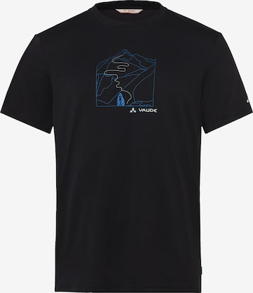 VAUDE T-Shirt in Schwarz: Vorderseite